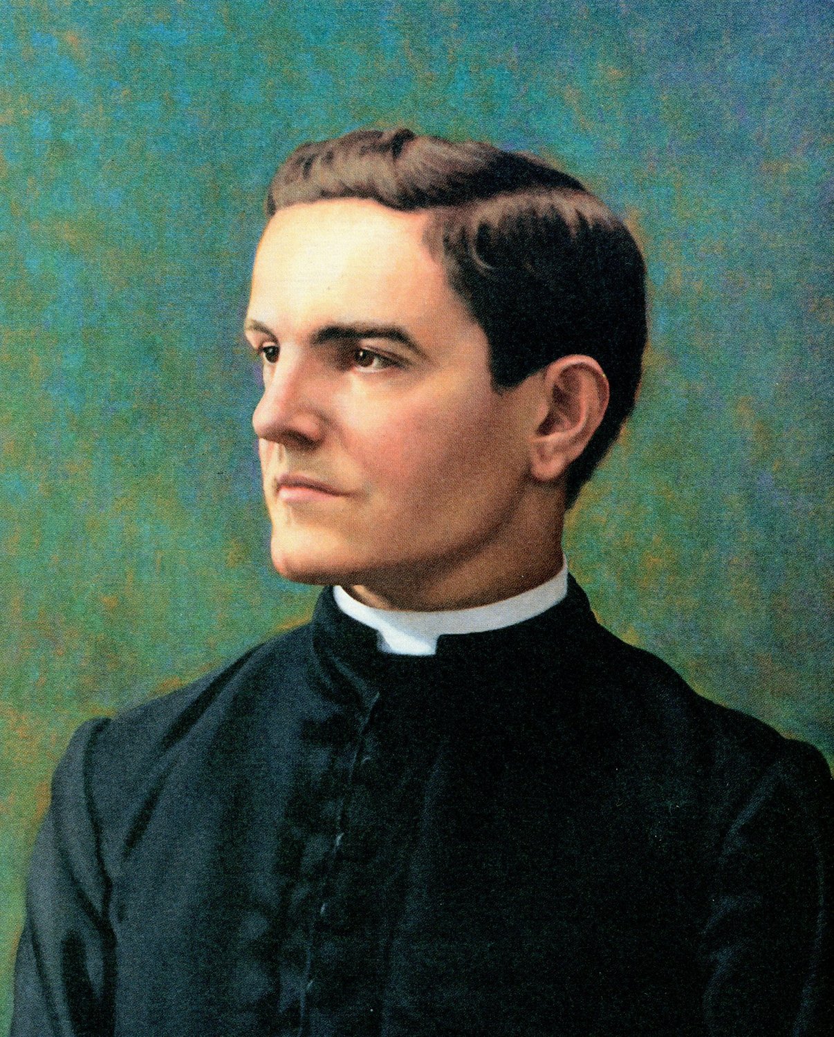 Father Michael McGivney, founder of the Knights of Columbus, is pictured in an undated portrait.